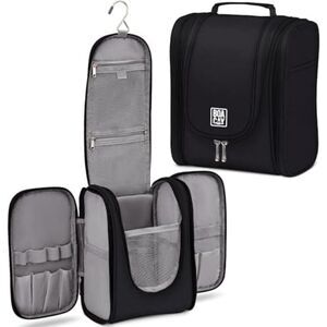 Travel Toiletry Hanging Bag for Women Men Makeup Bathroom Shower Organizer Kit